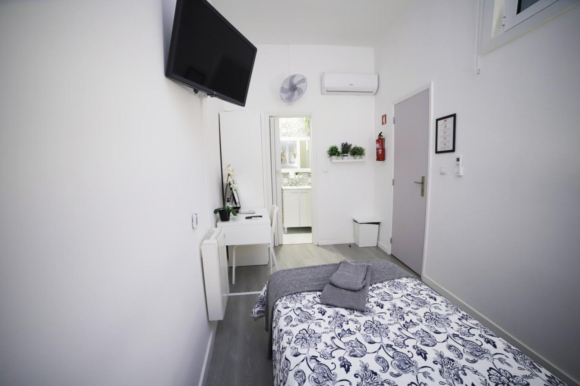 inside single room