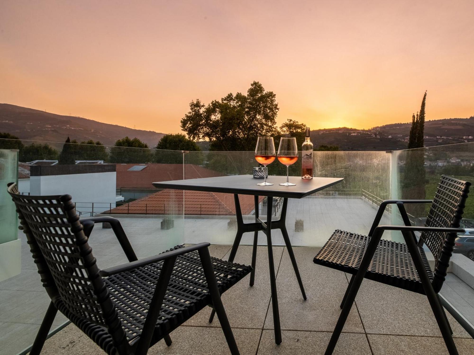 Quarto Twin com Vista Jardim