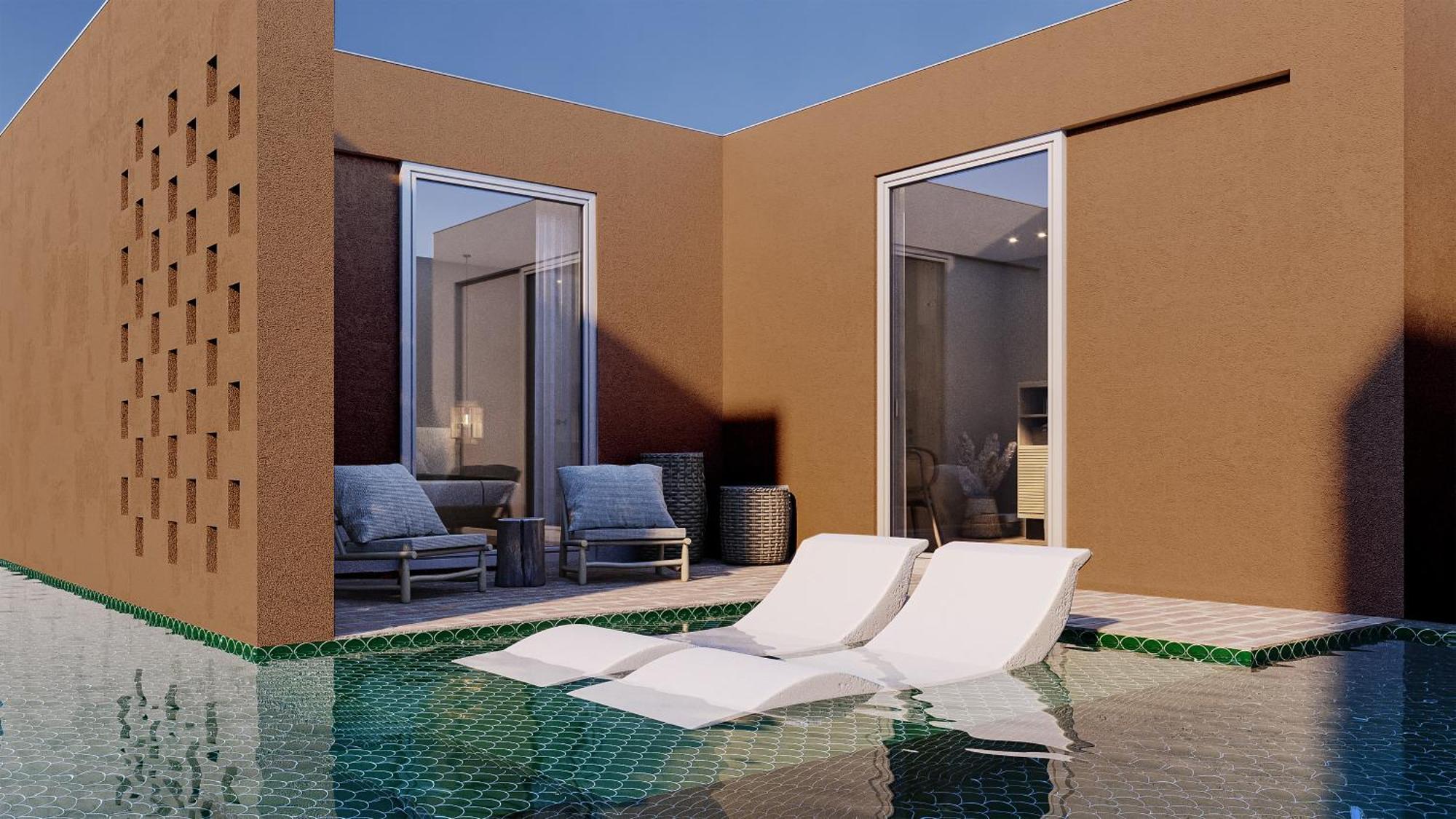 Suite com Piscina Privativa