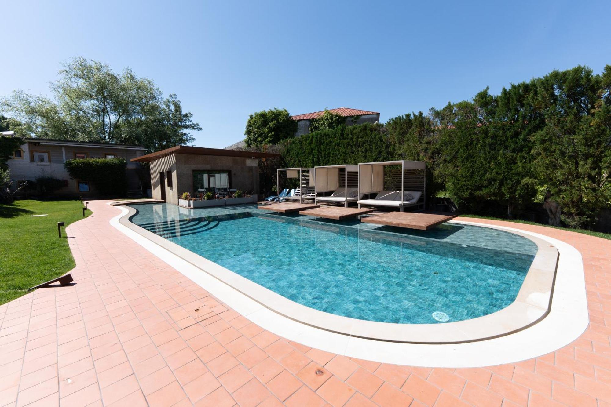 Quarto Duplo Superior com Vista Jardim