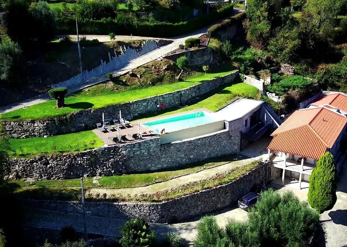 Quinta Do Ribeiro - Refugio Romântico Com Piscina Panorâmica Junto Ao Geres